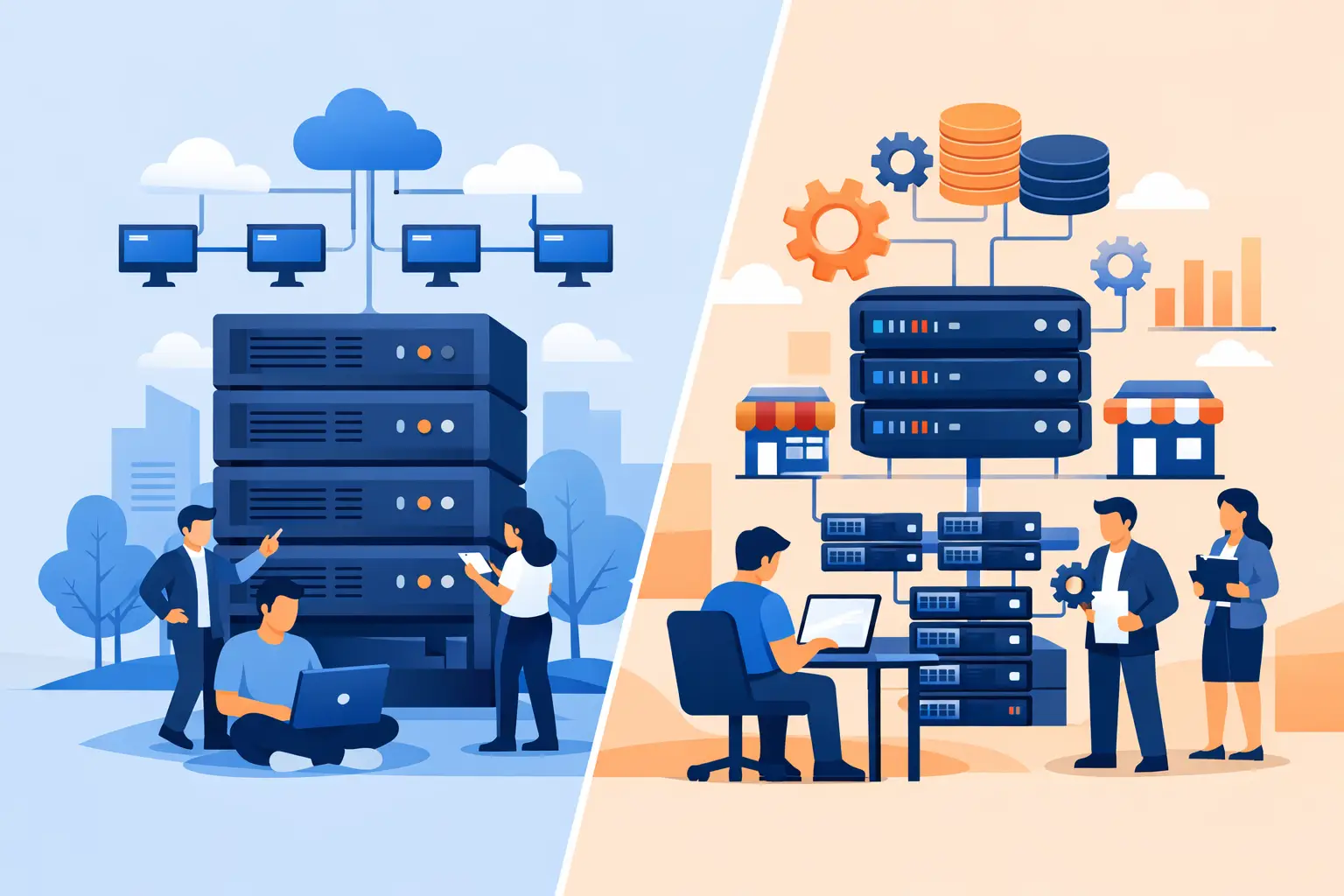 Shared Hosting vs Reseller Hosting 1 Shared Hosting vs Reseller Hosting